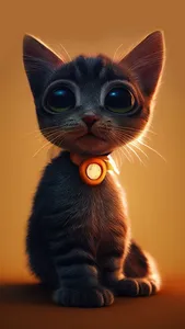 Cute Cartoon Kitty Wallpaper screenshot 23
