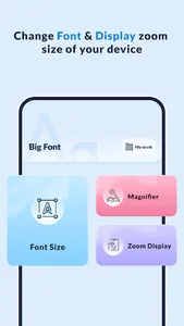 Bigger Mobile Fonts screenshot 10