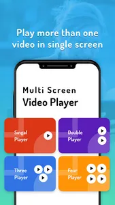 Multi Screen Video Player screenshot 0