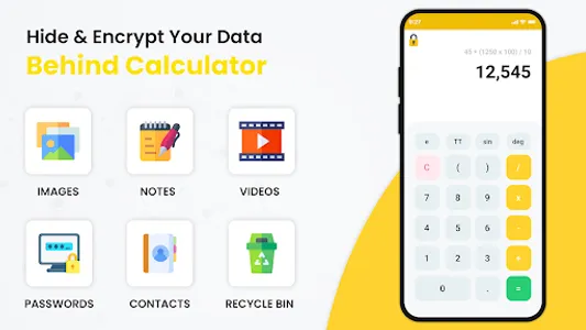 Calculator Lock Photo & Videos screenshot 0