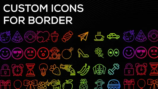 Edge Lighting Wallpaper-Clocks screenshot 16