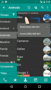 DW Contacts & Phone & SMS screenshot 2