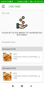 FoodX-Delivery Partner screenshot 1