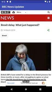 BBC News Updates screenshot 1