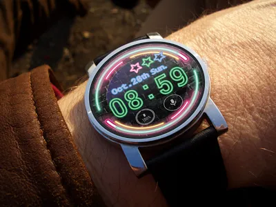 Neon Watchface screenshot 1