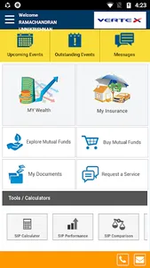 Vertex Wealth Manager screenshot 0