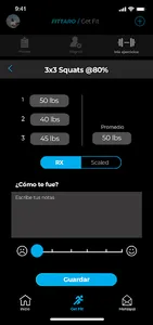 Fittaro screenshot 2