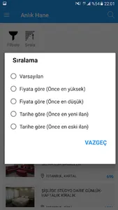 Günlük Ev Kirala Anlık Hane screenshot 3