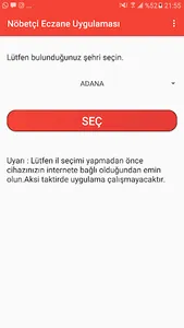 Nöbetçi Eczane Türkiye Geneli screenshot 0