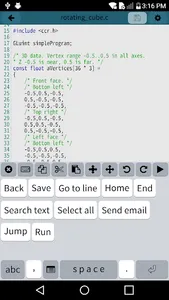 Mobile C { C/C++ Compiler } screenshot 3