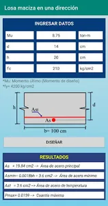 Diseño en concreto armado screenshot 5