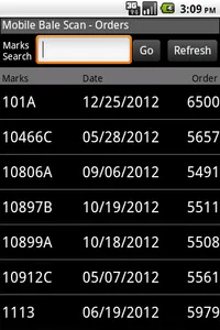 Mobile Bale Scan screenshot 1