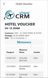 eTravel CRM Mobile screenshot 3