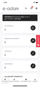 E-adam Destek screenshot 1