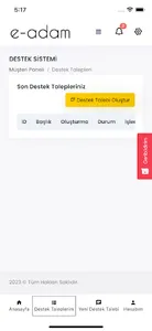 E-adam Destek screenshot 2