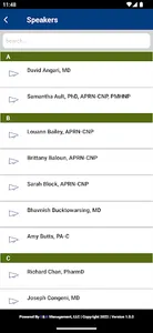 OAAPN Conference screenshot 3