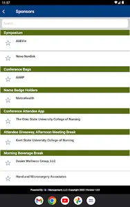 OAAPN Conference screenshot 6