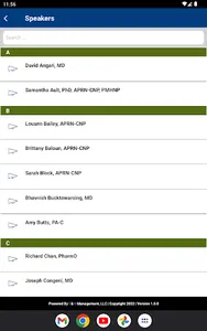 OAAPN Conference screenshot 8