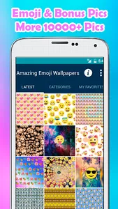 Emoji Wallpapers Amazing screenshot 0