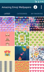 Emoji Wallpapers Amazing screenshot 1