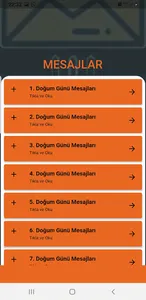Doğum Günü Mesajları screenshot 1