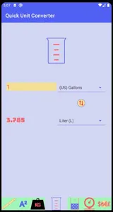 Quick Unit Converter screenshot 3