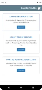 East Bay Shuttle screenshot 2
