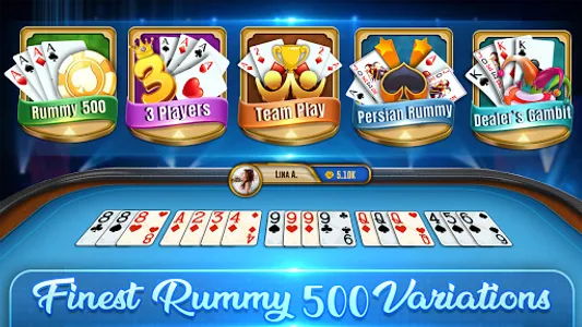 Rummy 500 - Offline Card Games screenshot 16