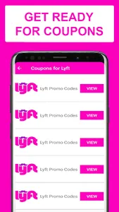 Coupons for Lyft screenshot 1