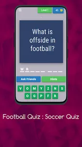 Football Quiz : Soccer Quiz screenshot 1