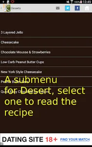 Low Carb Recipes And Videos screenshot 2