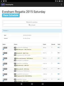 easyregatta screenshot 2