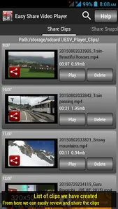 EasyShare Video Player screenshot 0