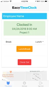 Easy Time Clock screenshot 4
