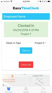 Easy Time Clock screenshot 5