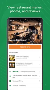 Eat - Restaurant Reservations  screenshot 2