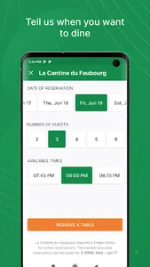 Eat - Restaurant Reservations  screenshot 3