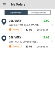 Merchant app: Eat at Home screenshot 1