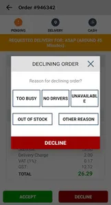 Merchant app: Eat at Home screenshot 4