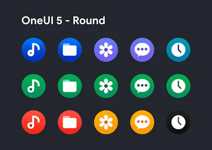 OneRound 5 - Icon Pack screenshot 12