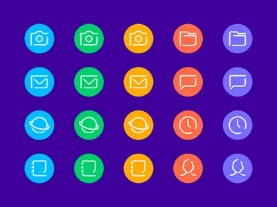 DUX Round - Icon pack screenshot 13