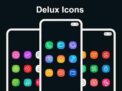 Delux - Icon Pack screenshot 0