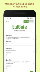 EatSafe screenshot 2