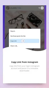 Instasave Downloader screenshot 0