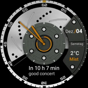 Metal watchface screenshot 0
