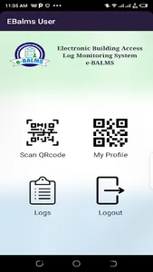 EBALMS User App screenshot 2