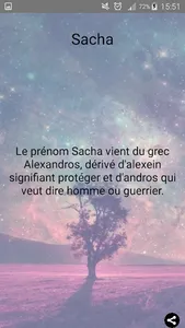 Signification Prénom 2019 screenshot 2