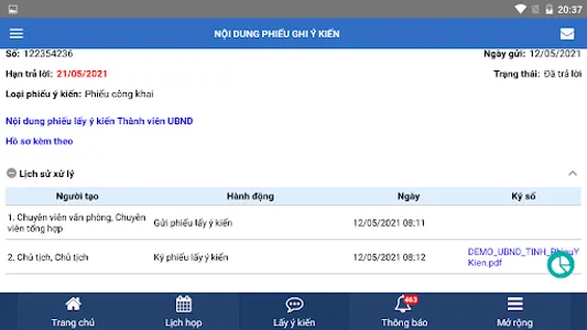 eCabinet screenshot 7