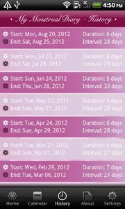 My Menstrual Diary screenshot 4