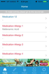 My Medication Diary screenshot 1